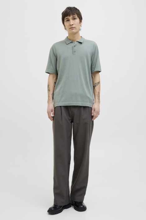 Jack & Jones jjeemil knit relaxed polo ss sn